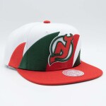 Mitchell & Ness Pánská kšiltovka New Jersey Devils NHL Sharktooth 2-Tone Snapback