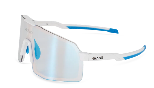 Brýle 4KAAD BEAT RACE white blue Photochromic