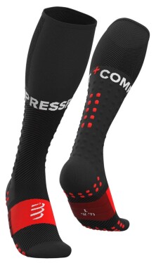 Kompresní podkolenky Compressport FULL SOCKS RUN BLACK Velikost: EU