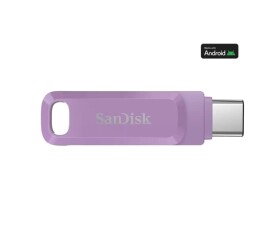 SanDisk Flash Disk 512GB Ultra Dual Drive Go, USB-C 3.2, fialová EDF_493670