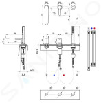 GROHE - Plus Digitální umyvadlová baterie M, s výpustí Push-Open, chrom 23958003