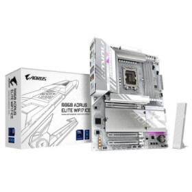 GIGABYTE MB Sc LGA1851 B860 AORUS ELITE WIFI7 ICE, Intel B860, 4xDDR5, 1xUSB4, 1xDP, 1xHDMI, WiFi, ATX EDF_1706062