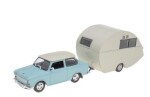 Trabant 601 mit Wurdig 301 1:43 Atlas