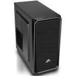 EVOLVEO Shaw 2 černá / mATX / 2x USB 2.0 + 1x USB 3.0 / bez zdroje / průhledná bočnice (CAEShaw2)