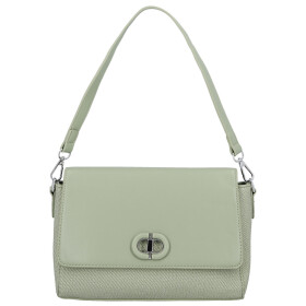 Elegantní dámská koženková kabelka na rameno Ciri, zelená