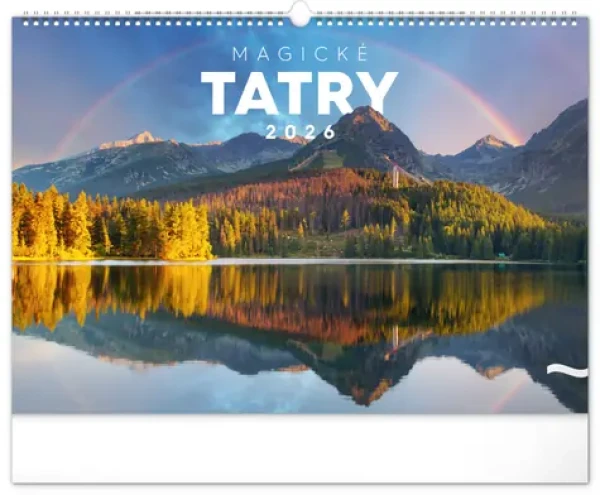NOTIQUE Nástenný kalendár Magické Tatry 2026 / 48 x 33 cm (PGN-35724-SK-L)
