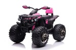 Mamido Dětská elektrická čtyřkolka ATV Power 4x4 růžová