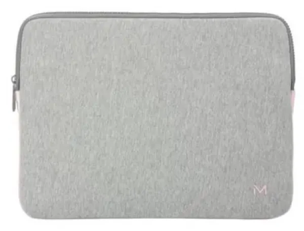 Mobilis Skin Memory Foam Sleeve 12,5-14" šedo-růžová / Pouzdro na notebook / Paměťová pěna / MacBook Air, MacBook Pro (049015)