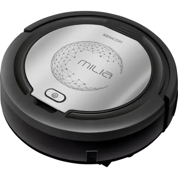 SENCOR SRV 1000SL stříbrná / Robotický vysavač / vysávání mopování / Sací výkon 10W / 60dB / 1500mAh (41008830)