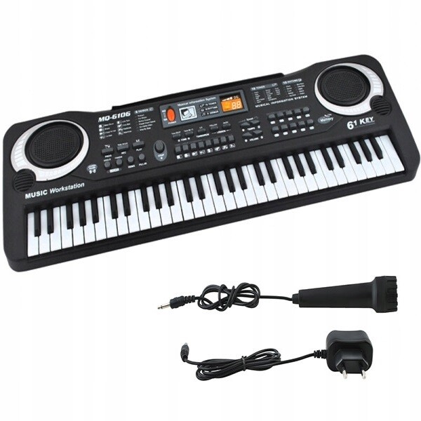Iso Trade MQ 6106 KEYBOARD varhany klávesy s mikrofonem pro děti