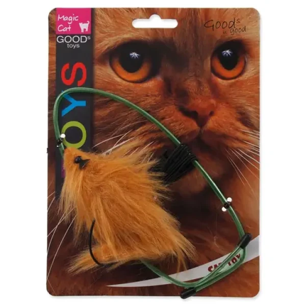 Magic Cat Hračka - myška závěsná na dveře plyš mix (453-30039)
