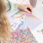 Miss Melody Miss Melody, 13484, kreativní sada s šatony/třpytivými kameny, koně