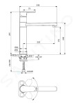 IDEAL STANDARD - Cerafine O Dřezová baterie, chrom BC501AA