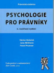 Psychologie pro právníky, 2.vydání - Václav Holeček