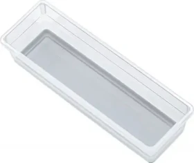 Curver Sistemo 3 Organizér 22,5 x 7,5 x 5 cm transparentní/šedá 10012-A94