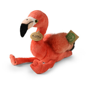 Plyšový pták plameňák 23 cm, ECO-FRIENDLY