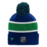 Outerstuff Dětská zimní čepice Vancouver Canucks NHL Cuffed Beanie With Pom