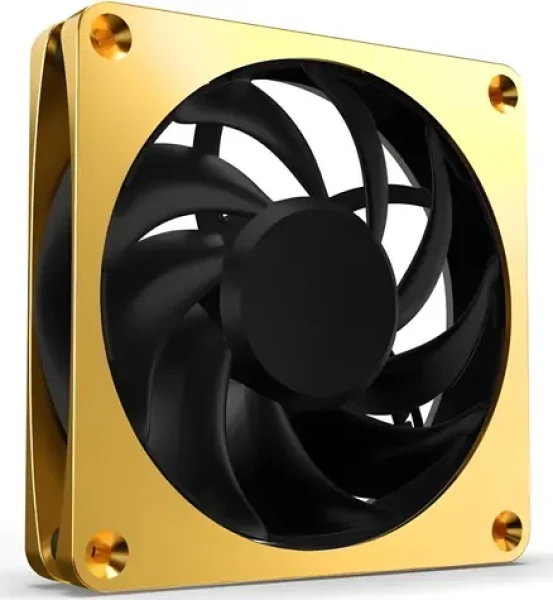 Alphacool Apex Stealth Metal Power zlatá / Ventilátor / 120 mm / PWM / 40,1 dB / 70,98 CFM (LUAC-054)