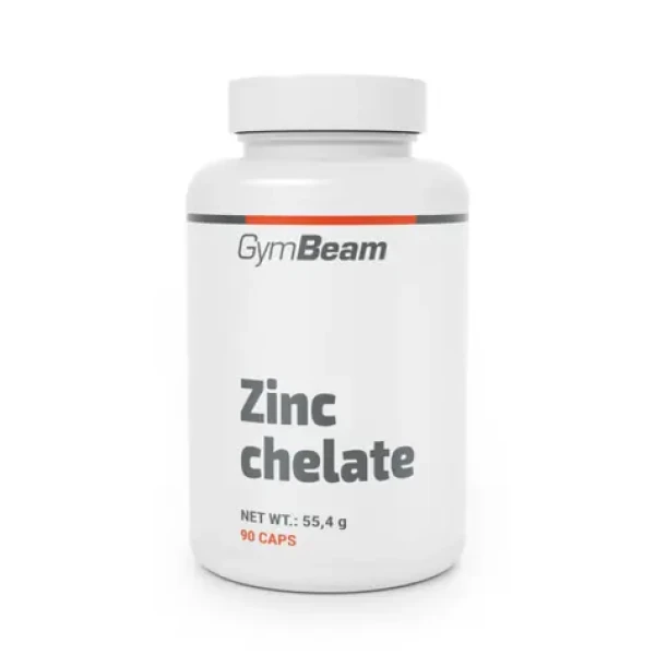 Zinek chelát (bisglycinát) - GymBeam (90 kaps.) (31256-1)