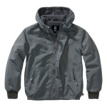 Brandit Bunda dětská Kids Frontzip Windbreaker antracitová 146/152