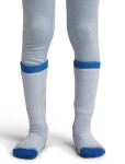 Dětské merino ponožky ICEBREAKER Kids Merino Ski+ Medium OTC, Zinc Blue/Lazurite/Snow velikost: 27-29 (M)