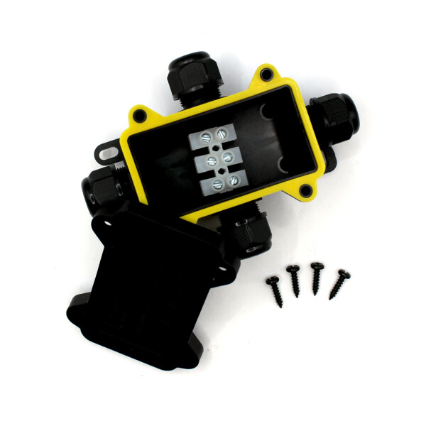 Kabelová spojka DRÁTEK - IP68 70x40, 4 vývody 7-10mm, 3pin
