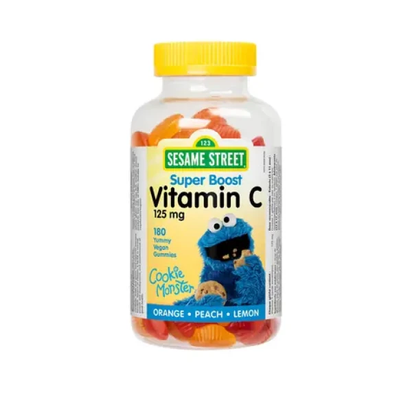 Webber Naturals Vitamin C 125 mg Vegan 180 gummies (15269)