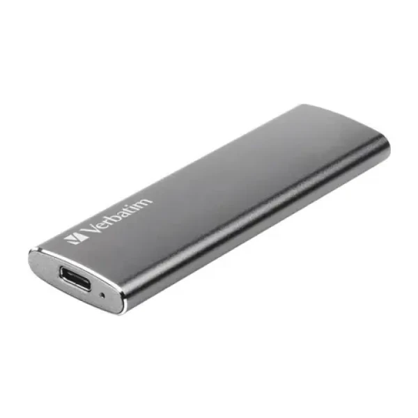 VERBATIM Vx500 Gen 2 120 GB stříbrná / externí SSD / USB 3.1 Gen 2 / R: 500 MBps / W: 290 MBps (47441)