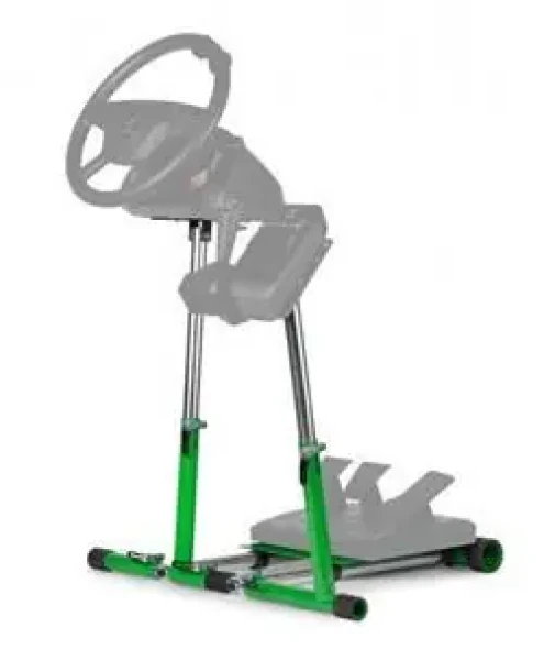 Wheel Stand Pro Farm Truck V3 zelený / Stojan na volant a pedály / nastavitelná šířka / RGS modul (5907734782774)