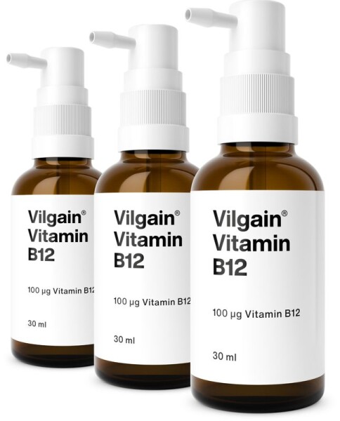 Vilgain Vitamin B12 – 3× 30 ml