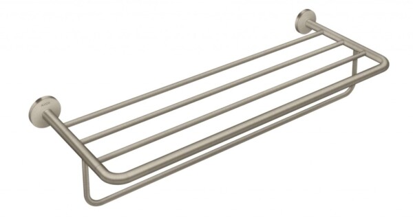 AXOR - Universal Circular Držák ručníku s poličkou, délka 60 cm, kartáčovaný nikl 42843820