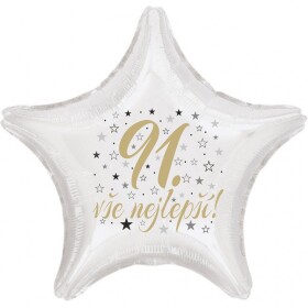 91. narozeniny balónek hvězda Balonky.cz 91. narozeniny balónek hvězda Balonky.cz