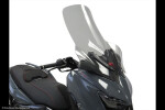 Yamaha X-Max125 18-22,X-Max300 17-22,X-Max400 18-20,Tricity300 20-25 Skútr plexi Powerbronze 720 mm - čiré