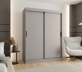 Šatní skříň Abi Rubino T Rozměry: 150 cm, Barva korpusu + barva dveří: Kašmír