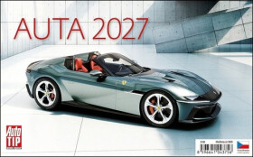 Kalendář stolní 2027 - Auta