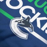 Fanatics Pánská mikina Vancouver Canucks NHL 2023 24 Authentic Pro Locker Room Hoodie Velikost: S