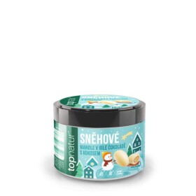 Topnature Sněhové mandle v bílé čokoládě s kokosem 250g bez cukru