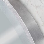 REA - Zrcadlo LED 50cm MMJ BRUSH SILVER HOM-06549