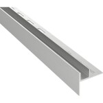 MEXEN - Line-B spádová lišta pro sklo 120 cm levá, nerez 181004120L