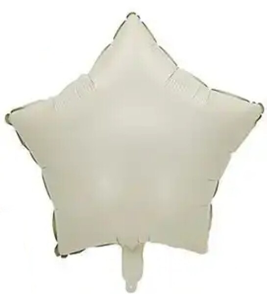 Balónek hvězda smetanová 42 cm la griseo Balónek hvězda smetanová 42 cm la griseo