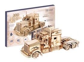 NiXiM Dřevěné 3D puzzle Kamion