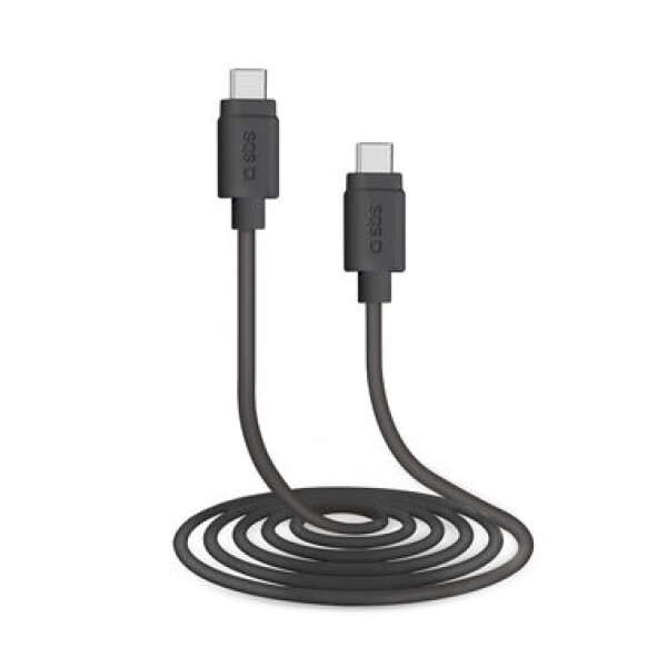 SBS kabel USB-C - USB-C 1.5m černá (TECABLETCC20K)