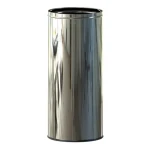ALDA Room Basket nerez ocel lesklá / Odpadkový koš / 45 l / komerční