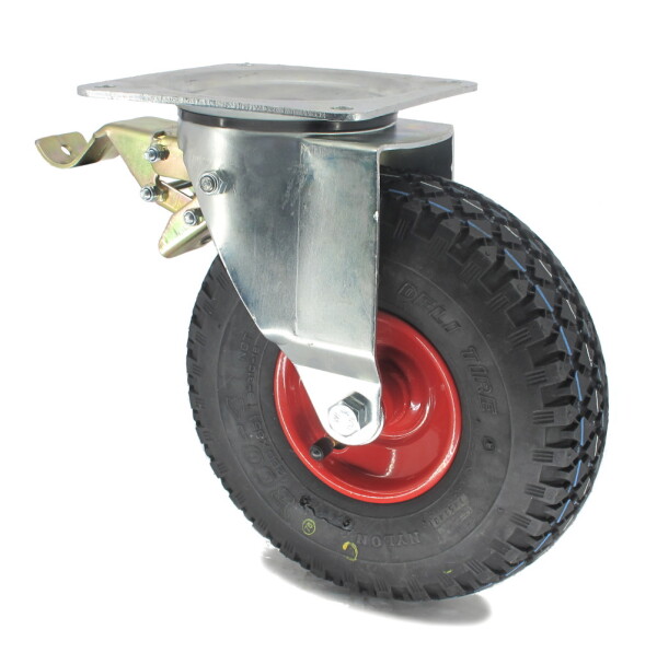 Feba Pojezdové kolečko bantamové Ø 260, otočné s brzdou 761