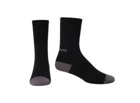 Shimano Performance Wool cyklistické ponožky černá vel. 45-48