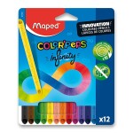 Pastelky Maped Color'Peps Infinity 12ks