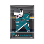 Wincraft Magnet San Jose Sharks NHL Metal Magnet MASCOT