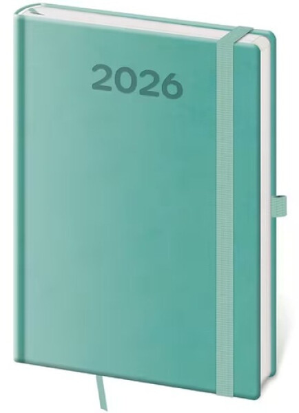 Diář 2026 denní A5 Print Pop - světle zelená