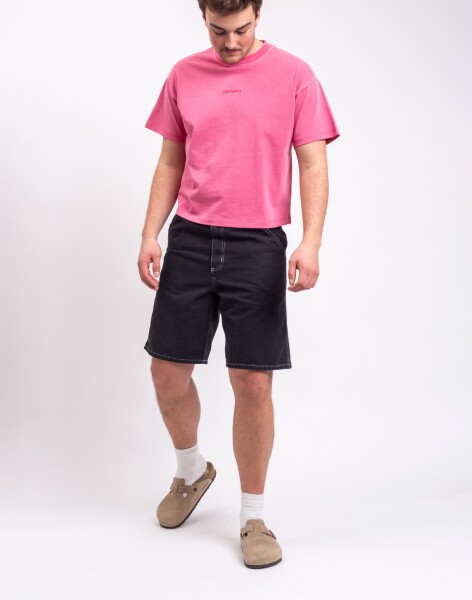 Carhartt WIP Simple Short Black stone washed 34