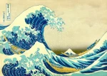 ENJOY Puzzle Katsushika Hokusai: Velká vlna u pobřeží Kanagawy